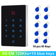 K6 10 blue key