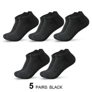 5 pairs Black