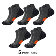 5 Pairs dark gray