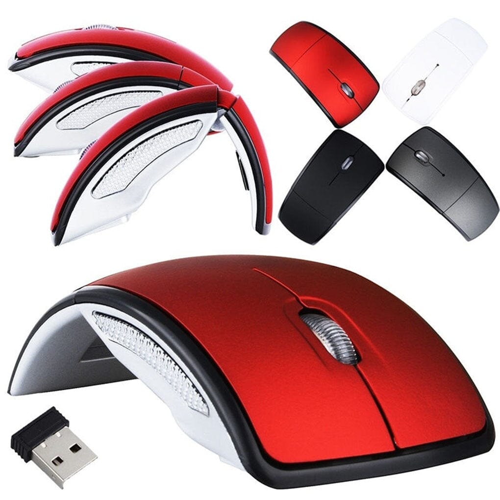 Arc 2.4G Wireless Folding Mouse - Unleash Productivity Anywhere - Stylish and Ergonomic 0 PikNik 