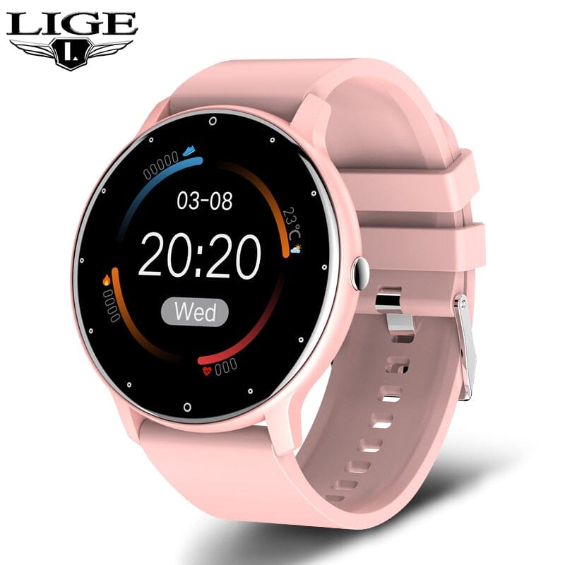 fitness goals. ZL02 BW0223 Fitness Smart Watch - Your Ultimate Fitness Companion to Stay Motivated and Track Your Progress. Smart Watch PikNik Pink 