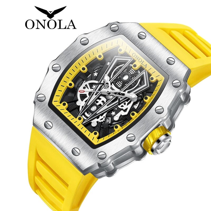 ONOLA Mens Watch - Elevate Your Style with this Sports Timepiece - Fashionable and Functional Mechanical Watches PikNik 
