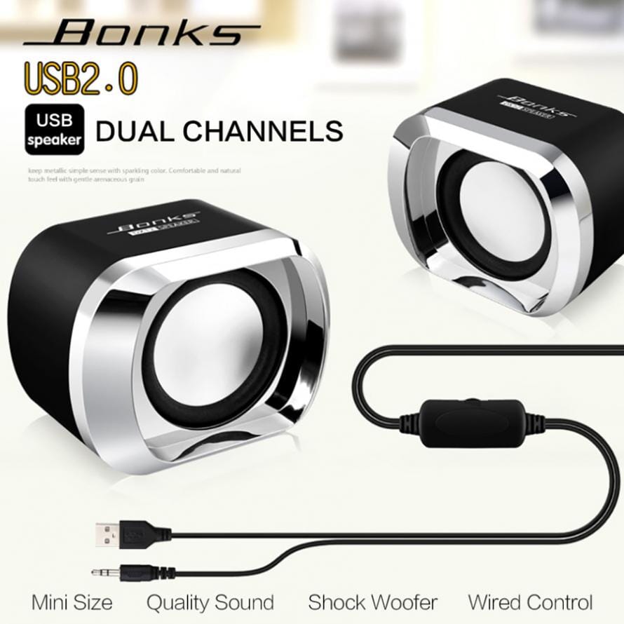 DX12 Computer Speaker - High-Quality Sound On-The-Go - Enjoy Music Loud and Clear Anywhere 0 PikNik 