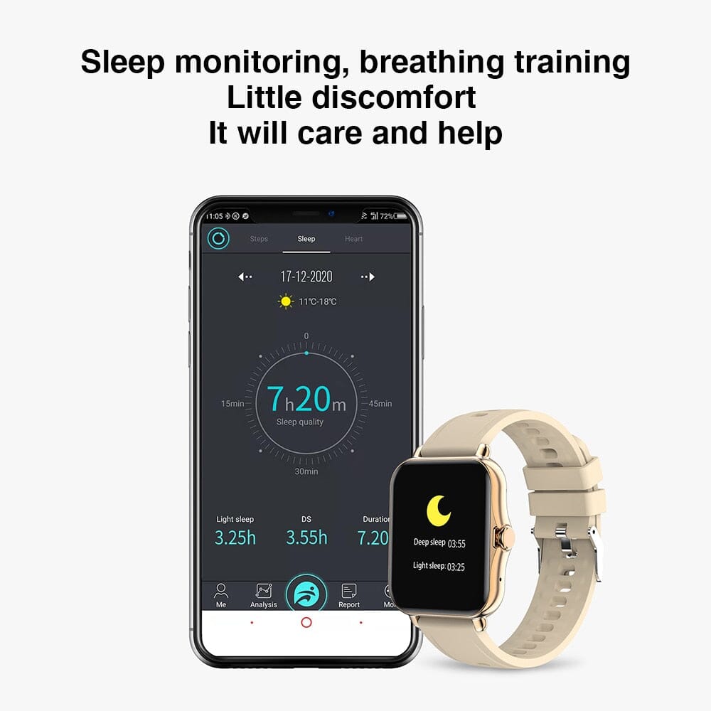 Unisex Smart Watch - Stay Connected and Monitor Your Health on-the-Go - The Ultimate Blend of Style, Functionality, and Performance Smart Watch PikNik 