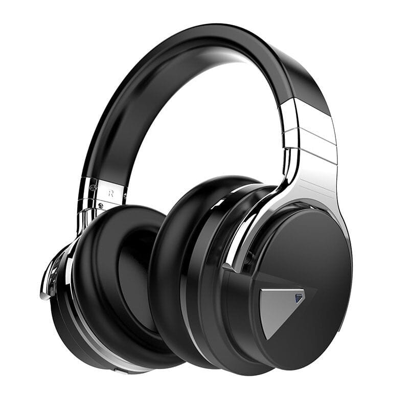 Cowin E7[Upgraded] Active Noise Cancelling Bluetooth Headphones - Immerse Yourself in Remarkable Sound Quality and Unrivalled Comfort Consumer Electronics - Portable Audio & Video - Earphones & Headphones PikNik Black 