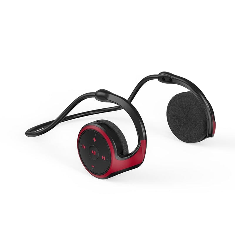 Best Selling Bluetooth Wireless Earphones Headphones - Comfort & Sound Reimagined - 10 Hours of Music & Talk Time Consumer Electronics - Portable Audio & Video - Earphones & Headphones PikNik Red 