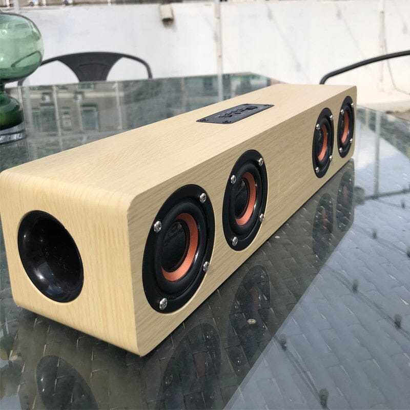 Wooden Bluetooth Speaker - Experience Rich Sound Quality Anywhere - Perfect for Indoor and Outdoor Use 0 PikNik 