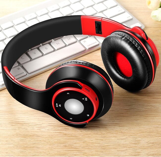 SG-8 Wireless Bluetooth Headset - Immerse Yourself in Unrivaled Hi-Fi Sound with Advanced Noise-Cancellation and Maximum Comfort. Consumer Electronics - Portable Audio & Video - Earphones & Headphones PikNik Red 