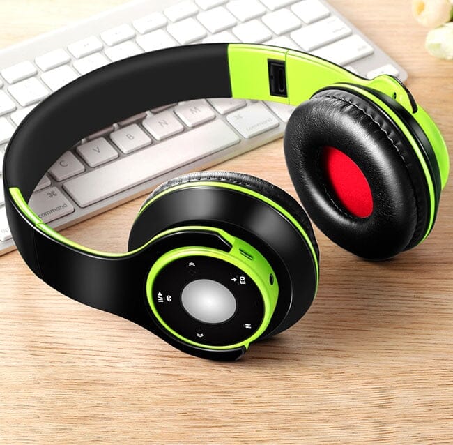 SG-8 Wireless Bluetooth Headset - Immerse Yourself in Unrivaled Hi-Fi Sound with Advanced Noise-Cancellation and Maximum Comfort. Consumer Electronics - Portable Audio & Video - Earphones & Headphones PikNik Green 