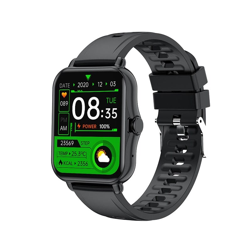 Unisex Smart Watch - Stay Connected and Monitor Your Health on-the-Go - The Ultimate Blend of Style, Functionality, and Performance Smart Watch PikNik Black 