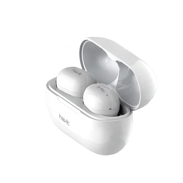 Havit-EB925W TWS True Wireless Stereo Bluetooth Earbuds - White Earbud Havit 
