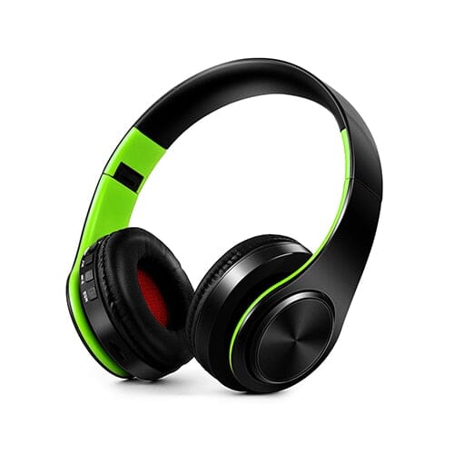 CATASSU Bluetooth Headphones - Immerse Yourself in Hi-Fi Sound Quality - Enjoy Wireless Convenience All Day Long Consumer Electronics - Portable Audio & Video - Earphones & Headphones PikNik Black Green 
