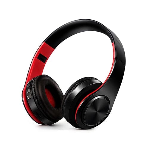 CATASSU Bluetooth Headphones - Immerse Yourself in Hi-Fi Sound Quality - Enjoy Wireless Convenience All Day Long Consumer Electronics - Portable Audio & Video - Earphones & Headphones PikNik Black Red 