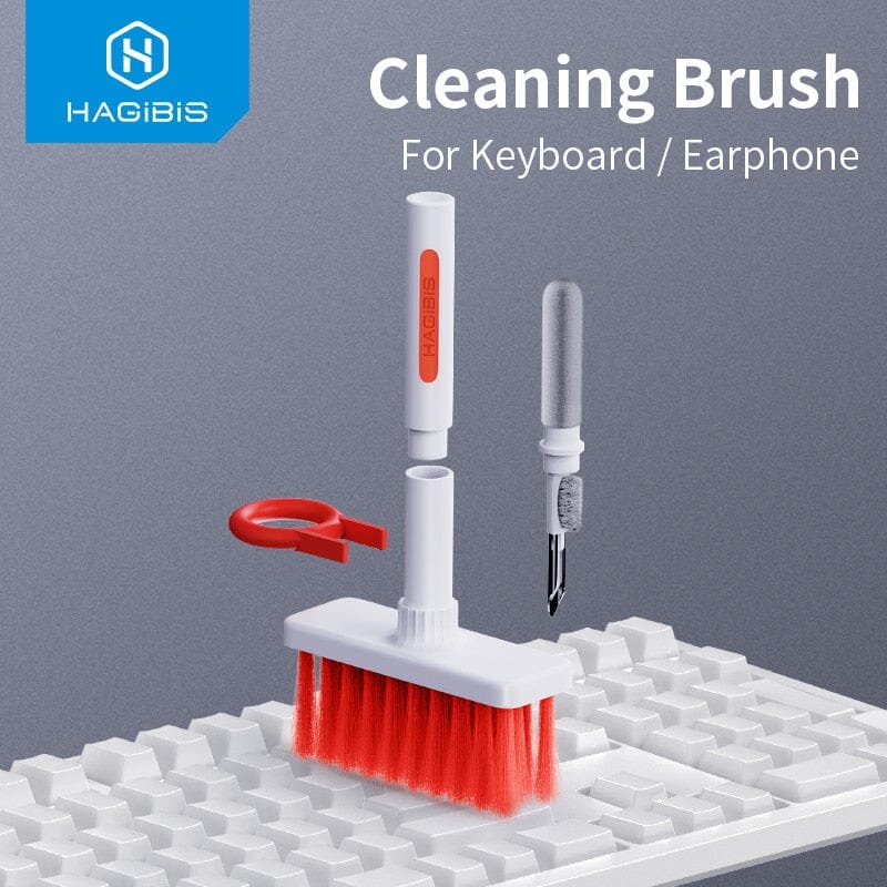 Hagibis Keyboard Cleaning Brush and Earphone Cleaning Kit - The Ultimate 5-in-1 Solution for a Spotless Clean! 0 PikNik 