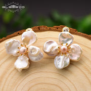 baroque pearl earrings women style 5