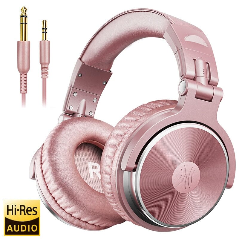 OneOdio Studio Monitor Headphones - Elevate Your Listening Experience with Superior Sound Quality and Comfort Consumer Electronics - Portable Audio & Video - Earphones & Headphones PikNik Pro-10-Rose-Gold 