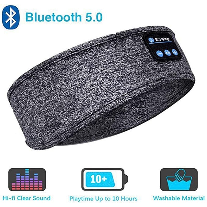 Bluetooth Earphone Sleeping Band Headphones - Comfortable, Convenient, and Crystal-Clear Sound Consumer Electronics - Portable Audio & Video - Earphones & Headphones PikNik 002 