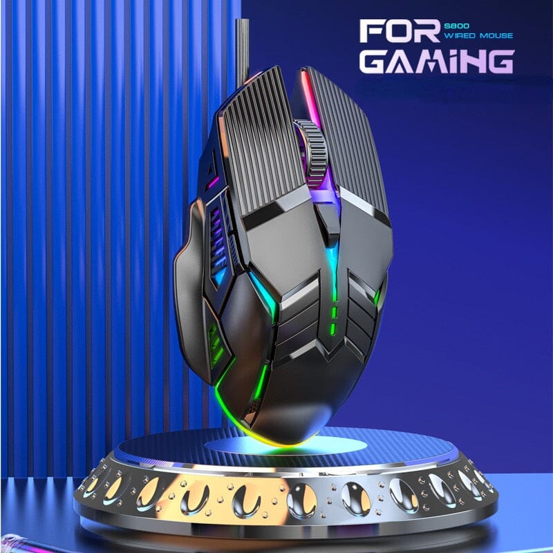 10moons Ergonomic Wired Gaming Mouse - Dominate Your Favorite Games with Unbeatable Accuracy and Comfort. Computer Electronics PikNik 