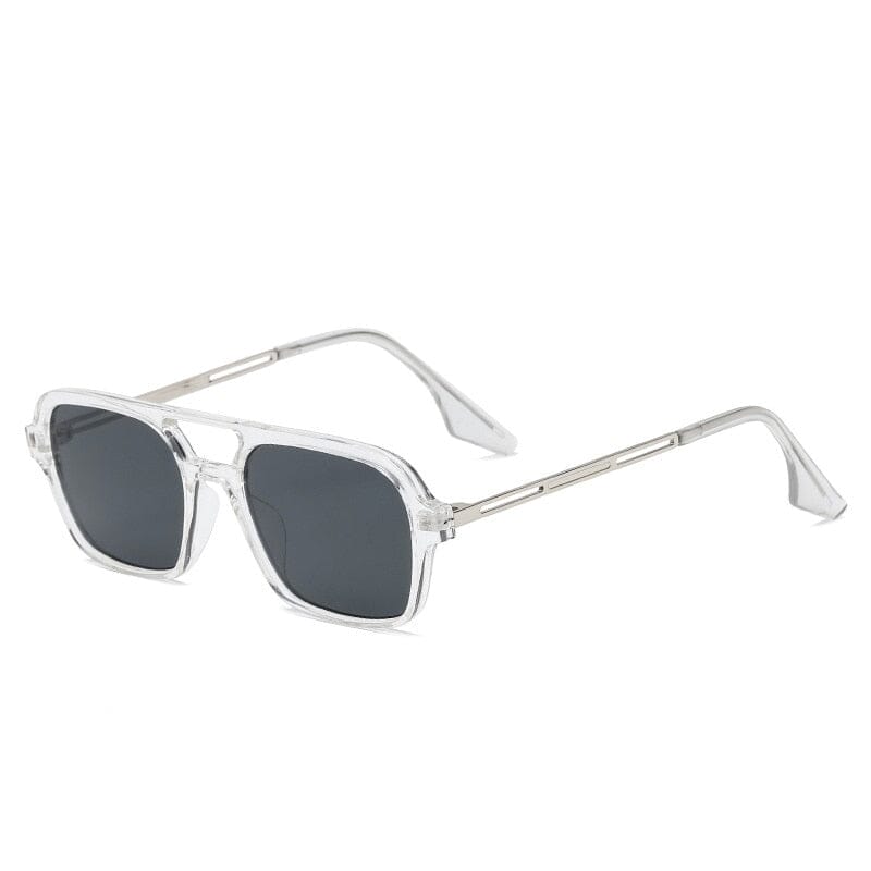 Unisex Retro Double Bridges Sunglasses - Thingsy