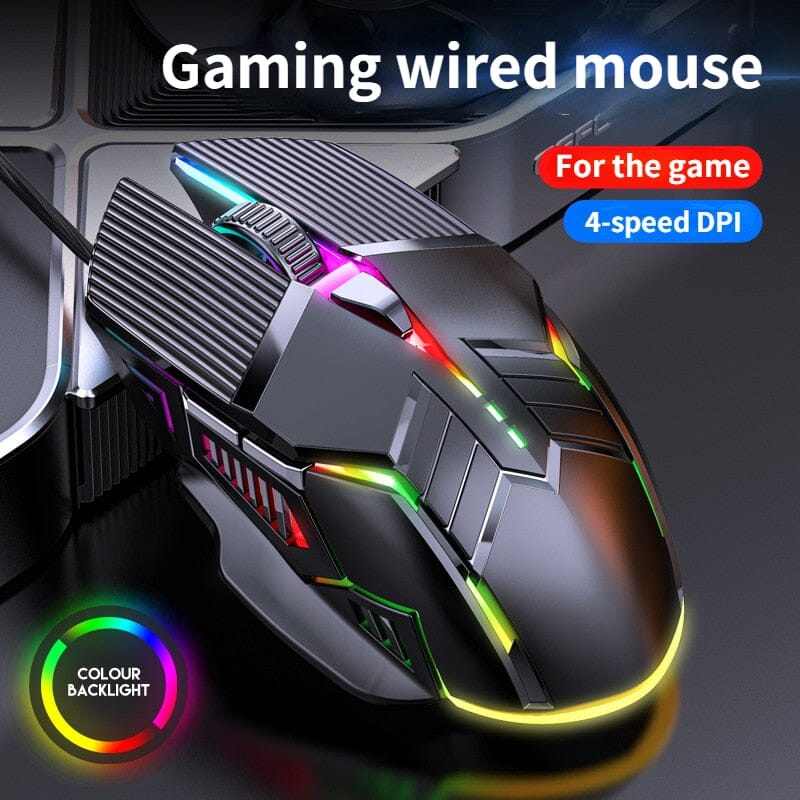 10moons Ergonomic Wired Gaming Mouse - Dominate Your Favorite Games with Unbeatable Accuracy and Comfort. Computer Electronics PikNik 