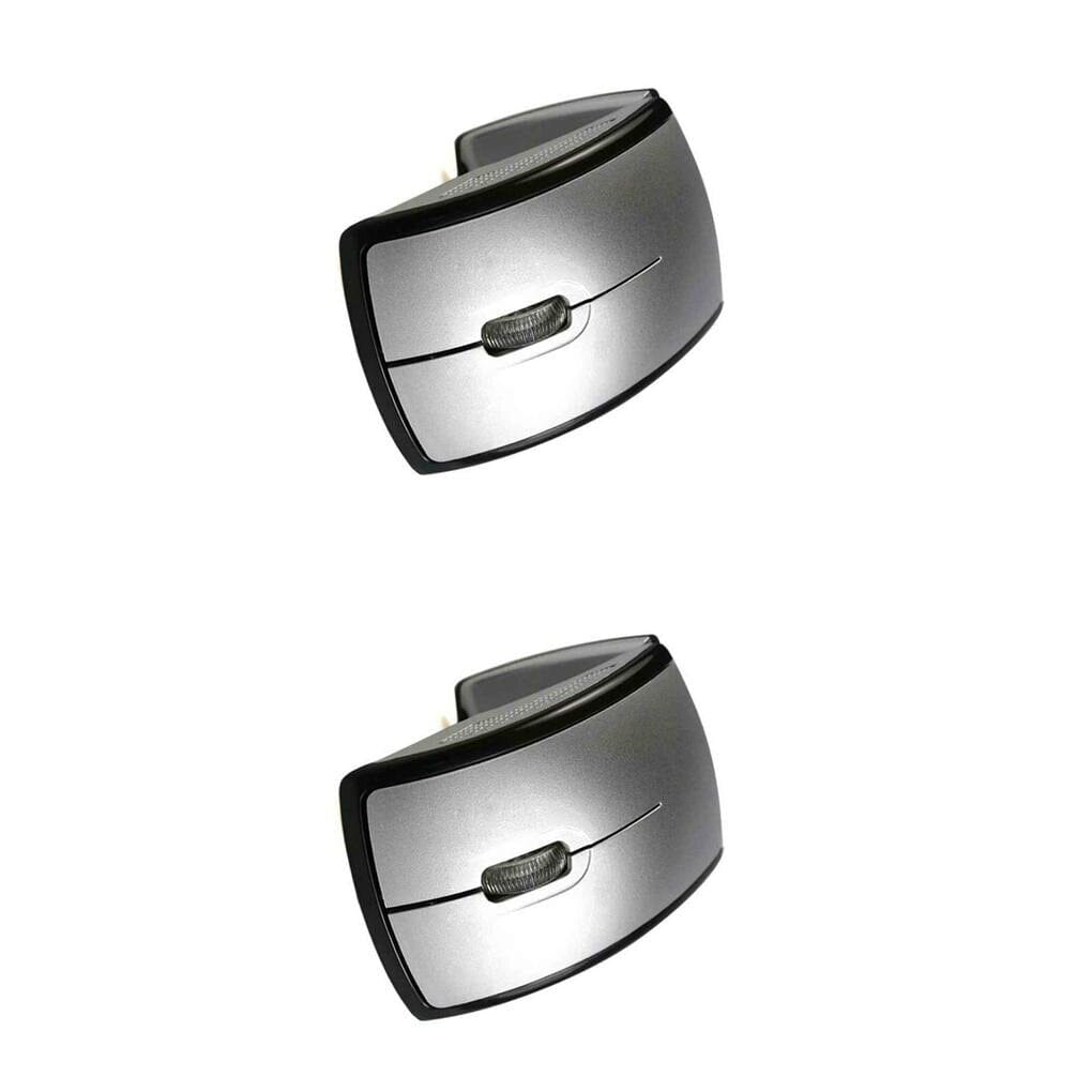 Arc 2.4G Wireless Folding Mouse - Unleash Productivity Anywhere - Stylish and Ergonomic 0 PikNik 2PCS Silver 