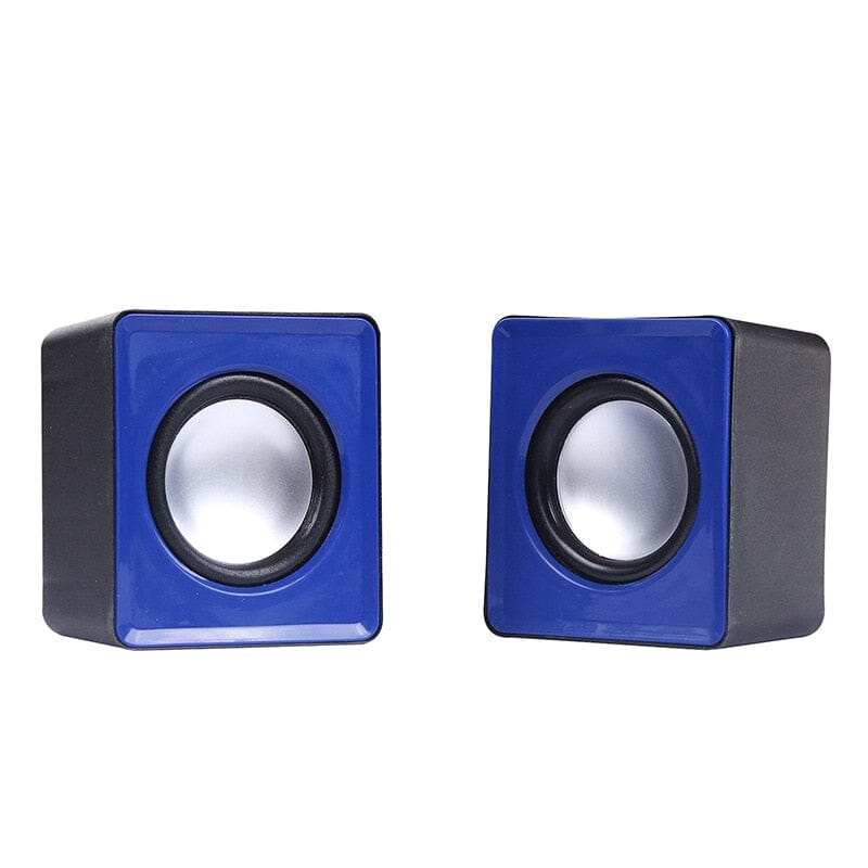 Mini Computer Mini Speaker - Small but Mighty Sound - Upgrade Your Audio Experience 0 PikNik Blue 