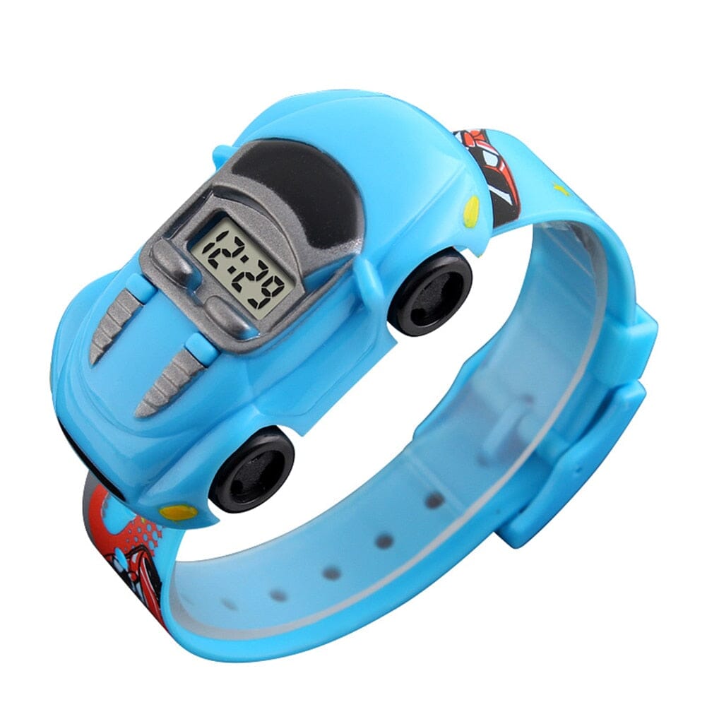 "Race into Adventure with Cartoon Car Children Watch Toy - Timekeeping Fun and Playtime Magic Combined!" Mechanical Watches PikNik LgBe 