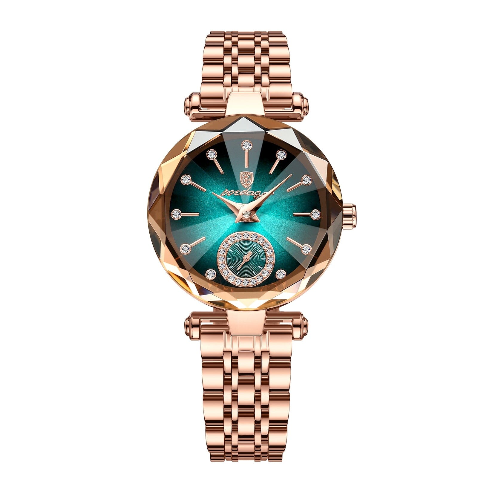 POEDAGAR Luxury Women Watch - Elevate Your Style with Timeless Elegance - Combining Functionality and Fashion Mechanical Watches PikNik Blue Green 