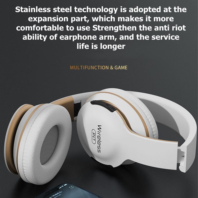 MH-B17-P17 Wireless Earphones - Experience Crystal Clear Sound Anywhere, Anytime - Lightweight and Foldable. Consumer Electronics - Portable Audio & Video - Earphones & Headphones PikNik 