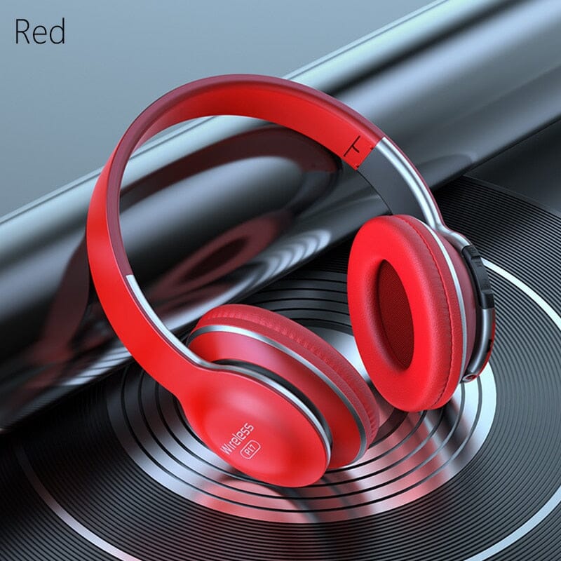 MH-B17-P17 Wireless Earphones - Experience Crystal Clear Sound Anywhere, Anytime - Lightweight and Foldable. Consumer Electronics - Portable Audio & Video - Earphones & Headphones PikNik Type 1 P17 Red 